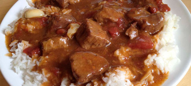 Рис с печенью в мультиварке