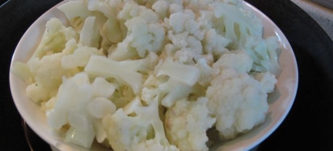 Цветная капуста в мультиварке «на пару»