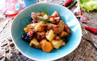 Цимес – рецепт с мясом и картофелем