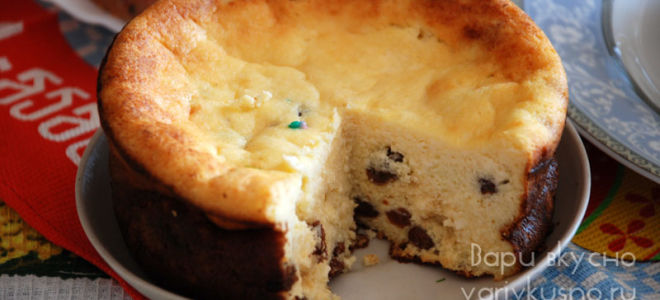 Торт с нежным творожным кремом в мультиварке