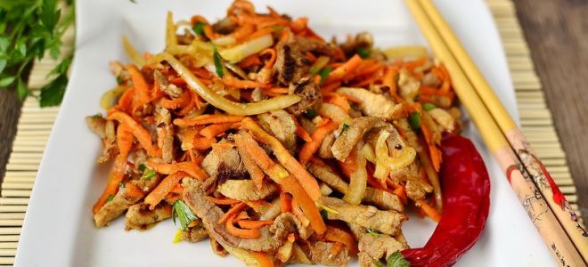Хе из мяса по-корейски