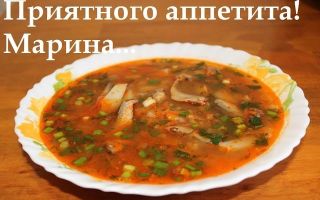 Суп с килькой в томатном соусе в мультиварке