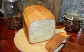 Хлеб молочный в хлебопечке