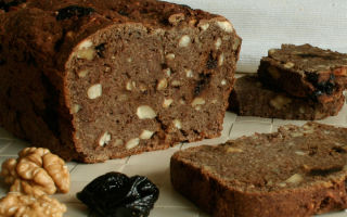 Сладкий хлеб рецепт с орехами и семечками