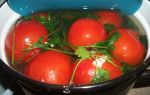 Как засолить помидоры в кастрюле