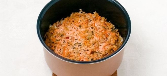 Ленивые голубцы в мультиварке