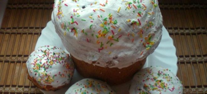 Пасхальный кекс или домашний кулич